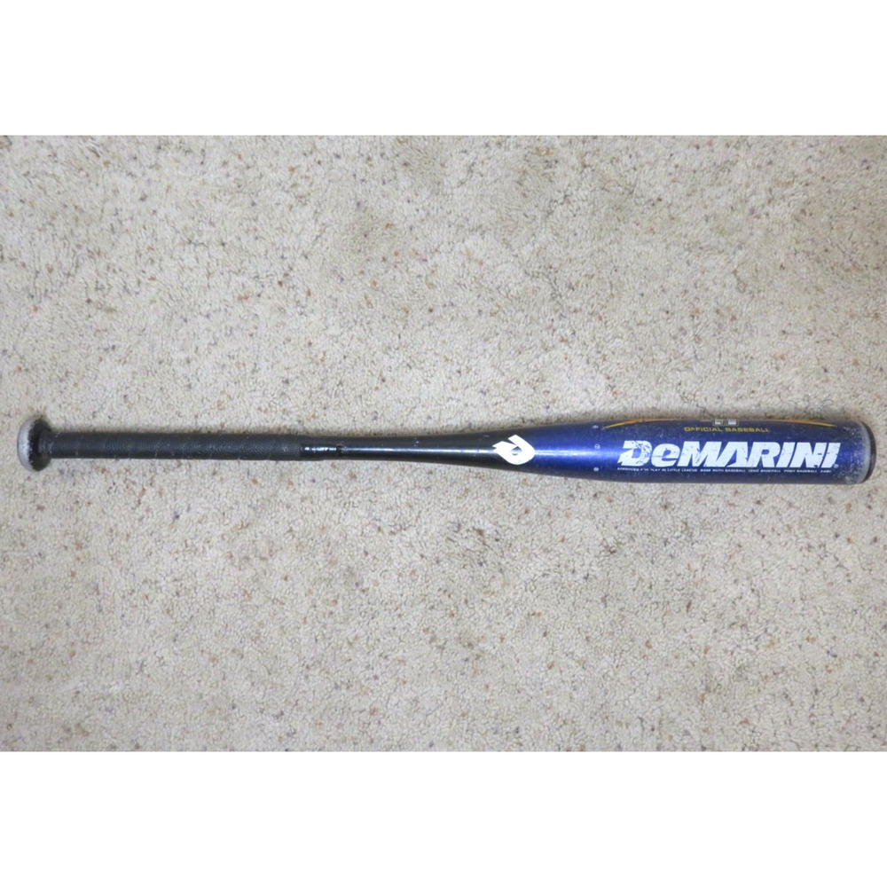 DeMarini Flash 29" 18 oz Baseball Bat 7050 Alloy -11 Little League Black Purple
